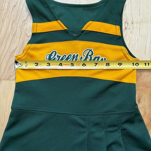 Green Bay Packers Football 18 month Cheerleading Dress - Picture 7 of 7